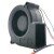 Delta BUB0712HH DC 12V 0.68A 3 Wires Brushless Blower Cooling Fan