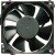 YM F08025N45D024-SM100 DC 24V 0.23A 2 Wires Axial Cooling Fan