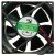 YM F08025N45D024-SM100 DC 24V 0.23A 2 Wires Axial Cooling Fan