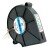 Firstd FD7015H12D DC 12V 0.43A 4 Wires Blower Cooling Fan