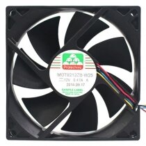 Protechnic MGT9212ZB-W25 DC 12V 0.47A 4 Wires PWM Axial Cooling Fan