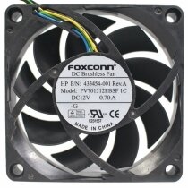 Foxconn PV701512EBSF 1C 12V 0.70A 2 / 3 / 4 Wires Axial Cooling Fan