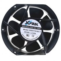 XFAN RDD1751B2-5 DC 24V 2.30A 2 Wires DC Brushless Axial Cooling Fan