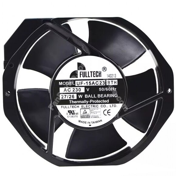 FULLTECH UF-15AC23 BTH AC 230V Ball Bearing Thermally Protected Axial Fan