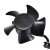 NIDEC D12E-24PS11 24V 0.53A 2 wires Cooling Fan