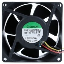 Sunon PSD1208PMBX-A DC 12V 22.4W 2 Wires / 3 Wires Axial Cooling Fan