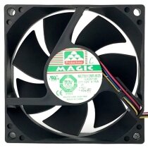 Magic MGT8012MR-W25 DC 12V 0.15A 2 / 3 / 4 Wires Axial Cooling Fan