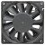 Nidec VA450DC V35130-33 DC 24V 1.7A 2 / 3 Wires Axial Cooling Fan
