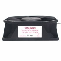 Sunon EF75251B1-Q000-G99 DC 12V 2.70W 3 Wires Axial Cooling Fan