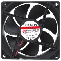 Sunon Maglev PF80252V1-000C-A99 DC 24V 4.80W 2 Wires Axial Cooling Fan