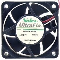 Nidec UltraFlo U60T12MUA7-53 DC 12V 0.16A 2 / 3 Wires 6025 Axial Fan