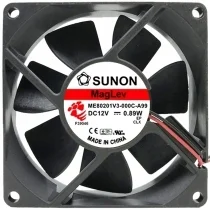 Sunon ME80201V3-000C-A99 DC 12V 0.89W 2 Wires Maglev Cooling Fan