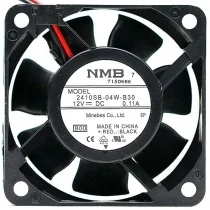 NMB 2410SB-04W-B30 DC 12V 0.11A 2 Wires Axial Cooling Fan