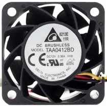 Delta TAA0412BD 12V 0.36A 2 / 3 Wires DC Brushless Axial Cooling Fan