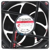 Sunon PE80251V3-000C-A99 12V 2.7W 2 Wires Maglev Cooling Fan