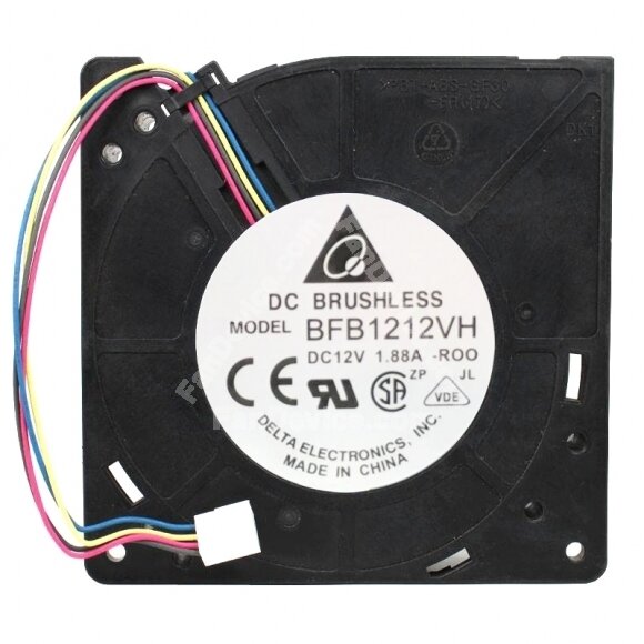 Delta BFB1212VH DC 12V 1.88A 2 Wires / 3 Wires / 4 Wires Blower Cooling Fan