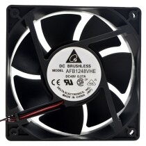 Delta AFB1248VHE DC 48V 0.27A 2 Wires / 3 Wires Axial Cooling Fan