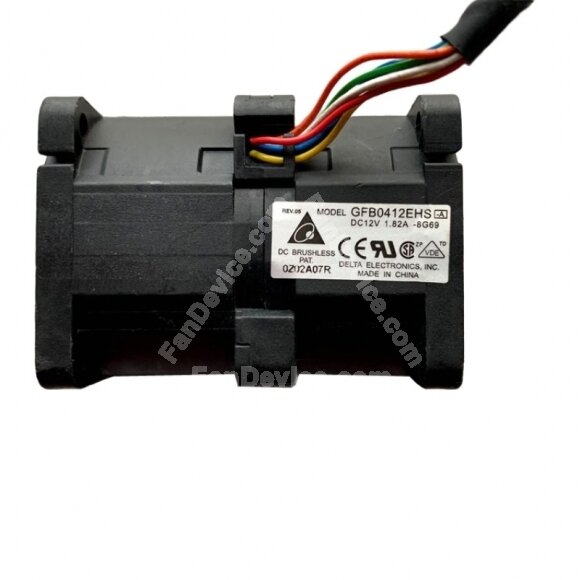 Delta GFB0412EHS DC 12V 1.82A 2 Wires / 3 Wires / 4 Wires Axial Cooling Fan