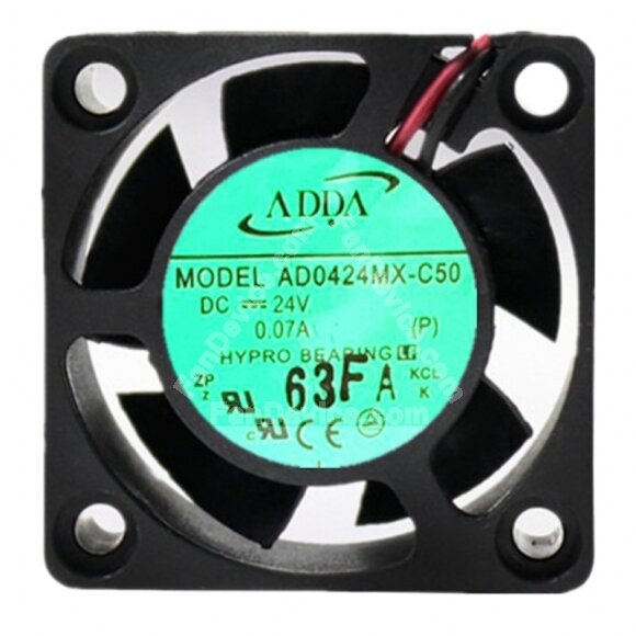 ADDA AD0424MX-C50 DC 24V 0.07A 4020 Axial HYPRO Bearing Cooling Fan