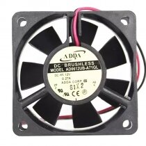 ADDA AD0612UB-A71GL DC 12V 0.27A 6025 Axial Brushless Cooling Fan