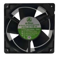 Bi-Sonic 4E-115B 02 AC 115V 0.25A / 0.24A 24W / 22W 2 Wires Axial Cooling Fan