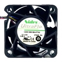 Nidec V40S12BS1B5-07T02 DC 12V 0.66A 2 Wires / 3 Wires / 4 Wires Axial Cooling Fan