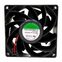Sunon PMD2409PMB1-A (2).R.GN DC 24V 12.2W 2 Wires / 3 Wires / 4 Wires Axial Cooling Fan