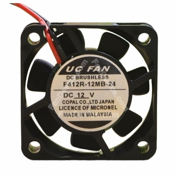 UC FAN F412R-24MB-11 DC 12V 2 Wires Cooling Fan