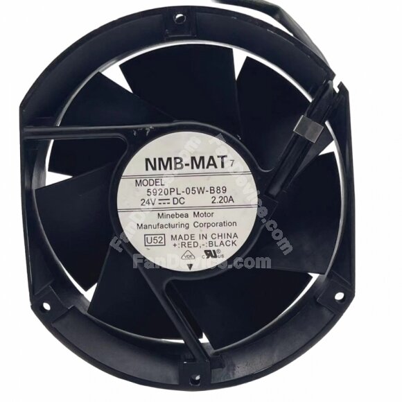 NMB-MAT 5920PL-05W-B89 DC 24V 2.20A 17251 Axial Cooling Fan