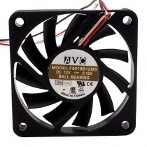 AVC F6010B12MS DC 12V 0.15A 2 Wires / 3 Wires Axial Cooling Fan