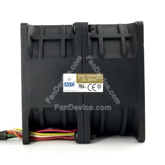 AVC DFTA0880Y2U DC 12V 7.2A 8 Wires Axial Cooling Fan
