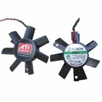Sunon 125010VX-A DC 12V 2.3W 2 Wires Axial Cooling Fan