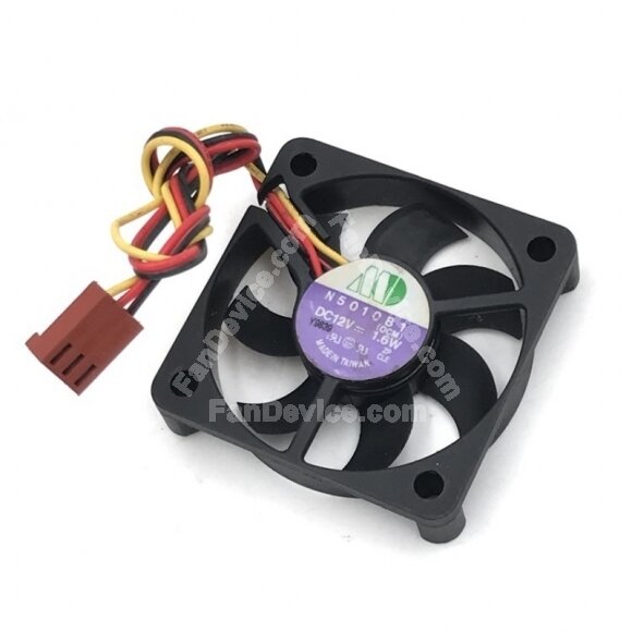 Sunon N5010B1 DC 12V 1.6W 3 Wires Axial Cooling Fan