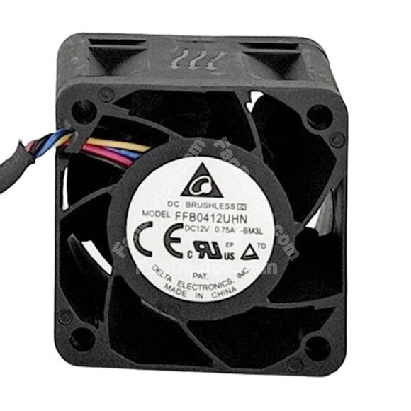 Delta FFB0412UHN DC 12V 0.75A 4028 Axial Cooling Fan