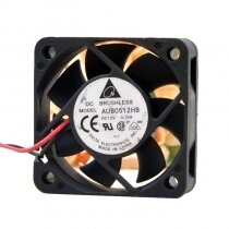 Delta AUB0512HB DC 12V 0.15A 2 Wires / 3 Wires Axial Cooling Fan