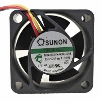 Sunon MB40201VX-000U-G99 DC 12V 1.38W 4020 Axial Cooling Fan