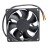 DWPH EFS-08E12D-ER04 EFS-08E12D-ER05 DC 12V 0.40A 3 Wires Axial Cooling Fan