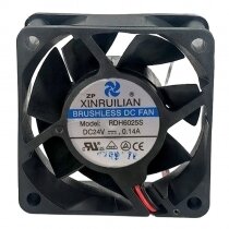 XINRUILIAN RDH6025S DC 24V 0.14A 6025 Axial Cooling Fan