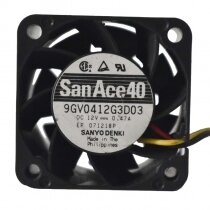 Sanyo Denki San Ace 40 9GV0412G3D03 DC 12V 0.47A 4028 Axial Cooling Fan