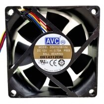 AVC DS07025B12U DC 12V 0.70A 7025 Axial Cooling Fan