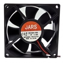 JARS 8025B12VH DC 12V 0.60A 8025 Axial Cooling Fan