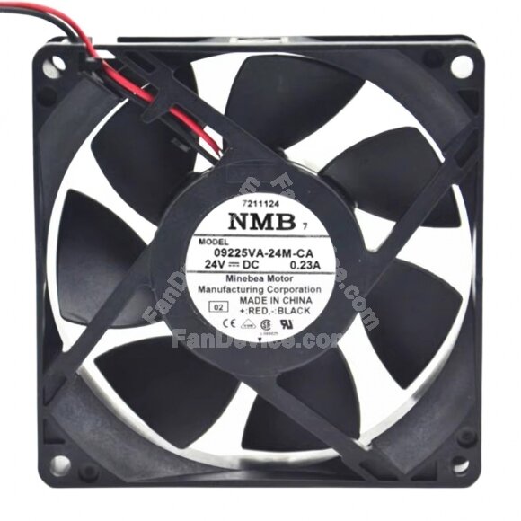 NMB 09225VA-24M-CA DC 24V 0.23A 9225 Axial Cooling Fan