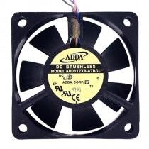 ADDA AD0612XB-A7BGL DC 12V 0.38A 6025 Axial Brushless Cooling Fan