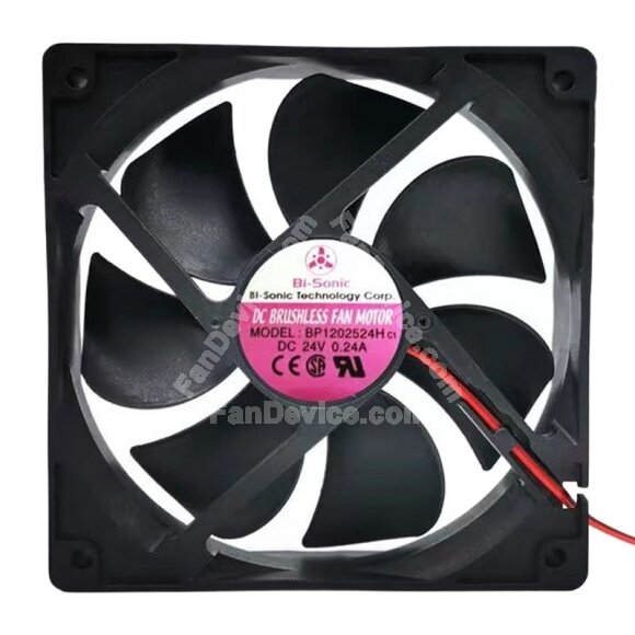 Bi-Sonic BP1202524H DC 24V 0.24A 12025 Axial Brushless Cooling Fan