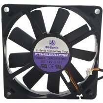 Bi-Sonic BP801512HL DC 12V 0.35A 8015 Axial Brushless Cooling Fan