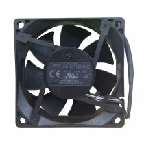 Delta AUB0712HH-C DC 12V 0.40A 3 Wires Axial Cooling Fan