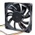 HengLiXIn HD8015S12H DC 12V 0.20A 8015 Axial Brushless Cooling Fan