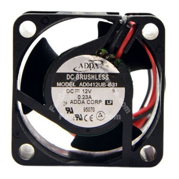 ADDA AD0412UB-B31 12V 0.23A 4028 DC Brushless Axial Cooling Fan