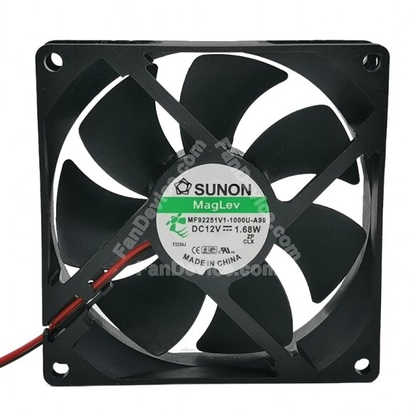 Sunon Maglev MF92251V1-1000U-A99 DC 12V 1.68W 9025 Axial Cooling Fan
