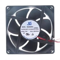 SJ SB240825RU DC 24V 0.3A 8025 Axial Ball Bearing Cooling Fan
